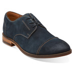 Exton Cap Oxford // Navy Suede (US: 10.5)