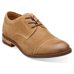 Exton Cap Oxford // Taupe Suede (US: 7)