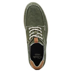 Norwin Vibe Boat Shoe // Green Canvas (US: 7.5)