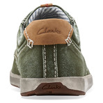 Norwin Vibe Boat Shoe // Green Canvas (US: 7.5)