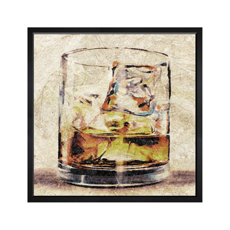 Scotch Glass // Framed Print (20"L x 20"W)