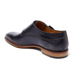 Jose Real // Ambere Monk Strap Shoe // Antracite (US: 10)