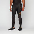 A400 Long Compression Tights // Gold (M)