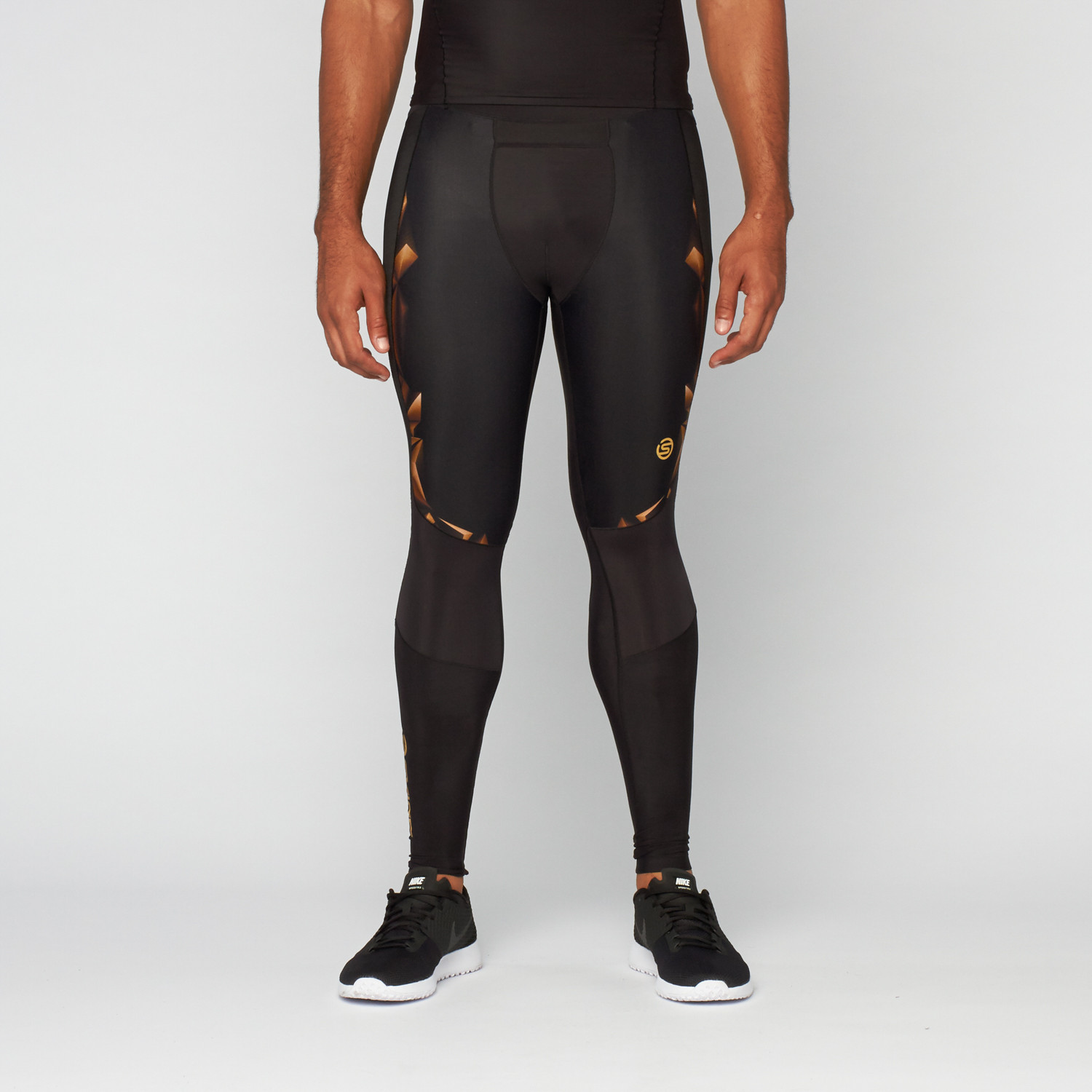 A400 Short Sleeve Compression Top // Gold (XS) - SKINS - Touch of Modern