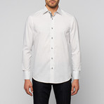 Micro Dot Button-Up // White (S)