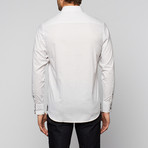 Micro Dot Button-Up // White (S)