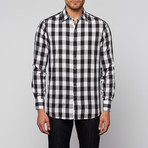 Medium Checkered Button-Up // Black (S)