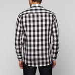 Medium Checkered Button-Up // Black (S)