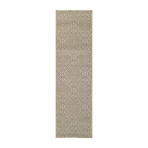 Diamond Indoor + Outdoor Rug // Taupe (2'-3"L x 7'-6" Runner)