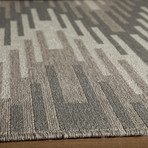 Wavelength Indoor + Outdoor Rug // Ivory (2'-3"L x 7'-6" Runner)