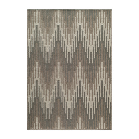 Wavelength Indoor + Outdoor Rug // Ivory (2'-3"L x 7'-6" Runner)