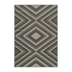 Prismatic Indoor + Outdoor Rug // Sage (6'-7"L x 9'-6"W)