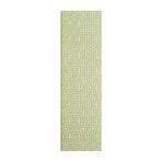 Maze Indoor + Outdoor Rug // Green (2'-3"L x 7'-6" Runner)