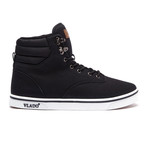 Milo Canvas High-Top // Black + White (US: 10)