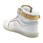 LYTE 2 Hi // White + Gold (US: 10)