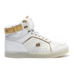 LYTE 2 Hi // White + Gold (US: 10)