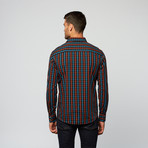 Grid Button Up // Orange (L)