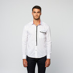 Trim Button Up // White (M)