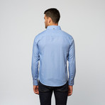 Trim Button Up // Sky (L)