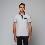 Pin Dot Polo // Grey (M)