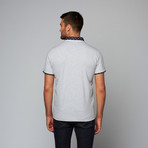 Pin Dot Polo // Grey (M)