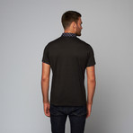 Short-Sleeve Polo // Black Dot (L)