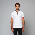 Short-Sleeve Polo // White (L)