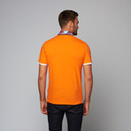 Short-Sleeve Polo Shirt // Orange (S)