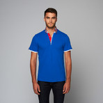 Short-Sleeve Polo // Royal (L)