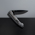 Ceramic Folding Knife // Aluminum Handle (2.75" Blade Length)