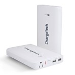 Large Portable Power Outlet // 18000mAh // White
