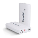 Small Portable Power Outlet // 12000mAh // White