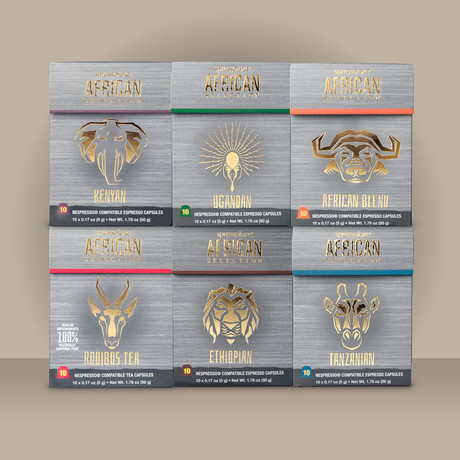 African Selection Variety Pack //  60 Count