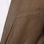 Daniel Hechter // Casual Washed Linen Jacket // Brown  (US: 42R)