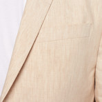 Daniel Hechter // Tailored Linen Jacket // Natural (US: 40R)