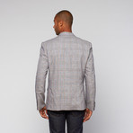 Tailored Jacket + Orange Plaid // Blue (US: 42L)