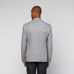 Daniel Hechter // Tailored Houndstooth Jacket // Navy (US: 42R)