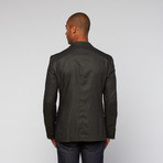 Daniel Hechter // Casual Washed Linen Jacket // Black  (US: 50R)