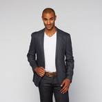 Daniel Hechter // Casual Washed Linen Jacket // Navy (US: 42L)