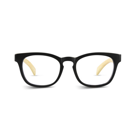 Bond // Optical Frame (Matte Black + Bamboo)