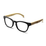 Bond // Optical Frame (Matte Black + Bamboo)