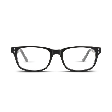 Melrose // Optical Frame (Matte Black + Walnut)