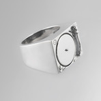 Turntable Ring // Sterling Silver (Size 6)