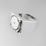 Turntable Ring // Sterling Silver (Size 6)