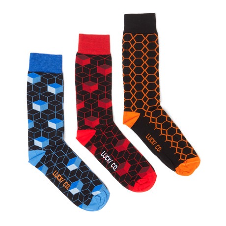3D Obsession + Hallucination Sock // Pack of 3