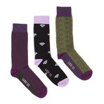 Maniac + Diamond + Illusion Sock // Pack of 3