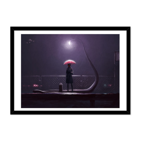 You Leave // Framed Print (20"L x 16"H)