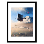 Under Clouds // Framed Print (16"L x 20"H)