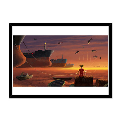 Supercargo // Framed Print (20"L x 16"H)