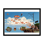 Railway Station 21 Kilometers // Framed Print (20"L x 16"H)